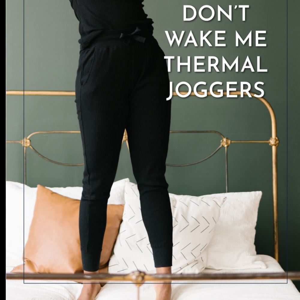 ZYIA Don’t Wake Me Thermal Joggers